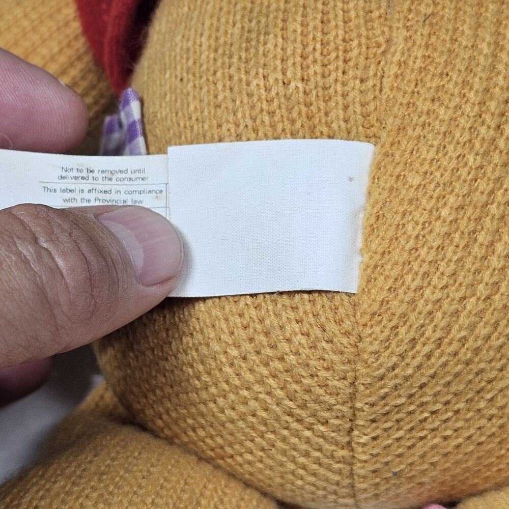 Disney Store Winnie The Pooh Exclusive Authentic Original 12” Crochet Stuffed - Picture 7 of 12